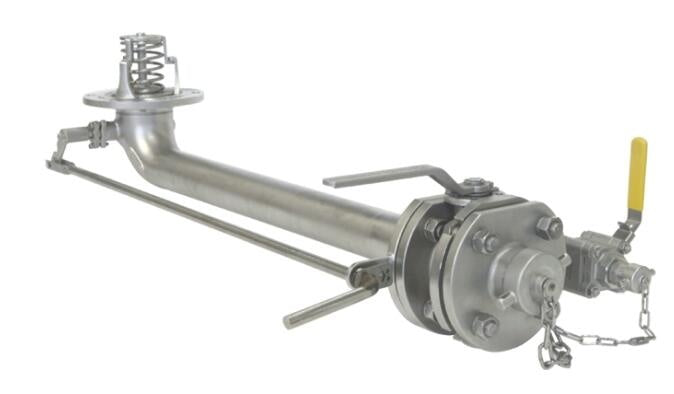 3"-2" Offshore Tank bodemlossing