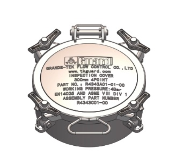 300 mm Deep Neckring Inspectieluik
