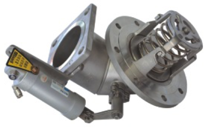 Pneumatische Bodem Afsluiter