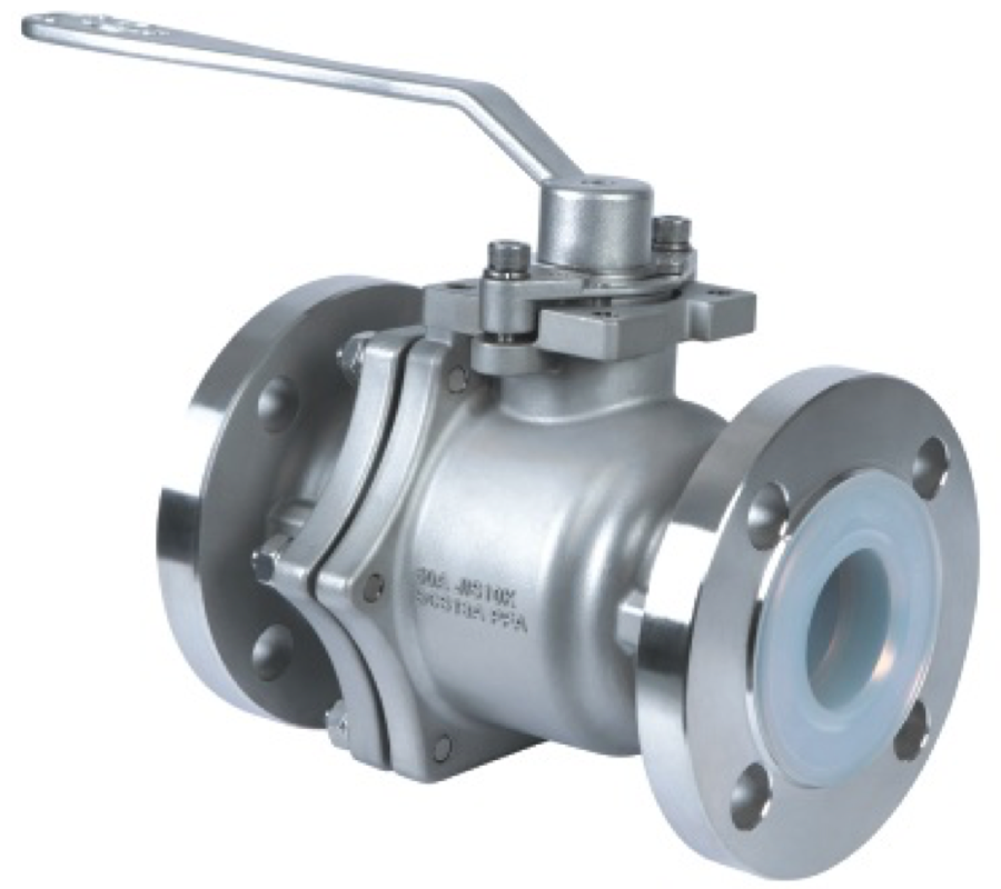 PFA Lined Kogelkraan