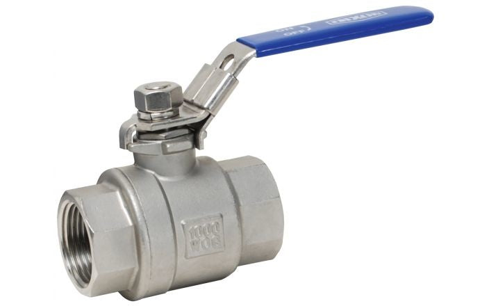 BSP roestvrij stalen Kogelkraan 2-delig