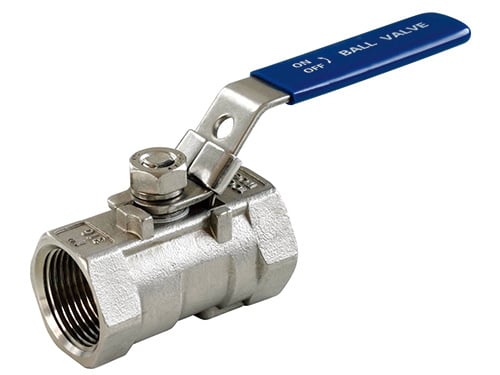 Ball Valve 1-piece, Stainless Steel 316