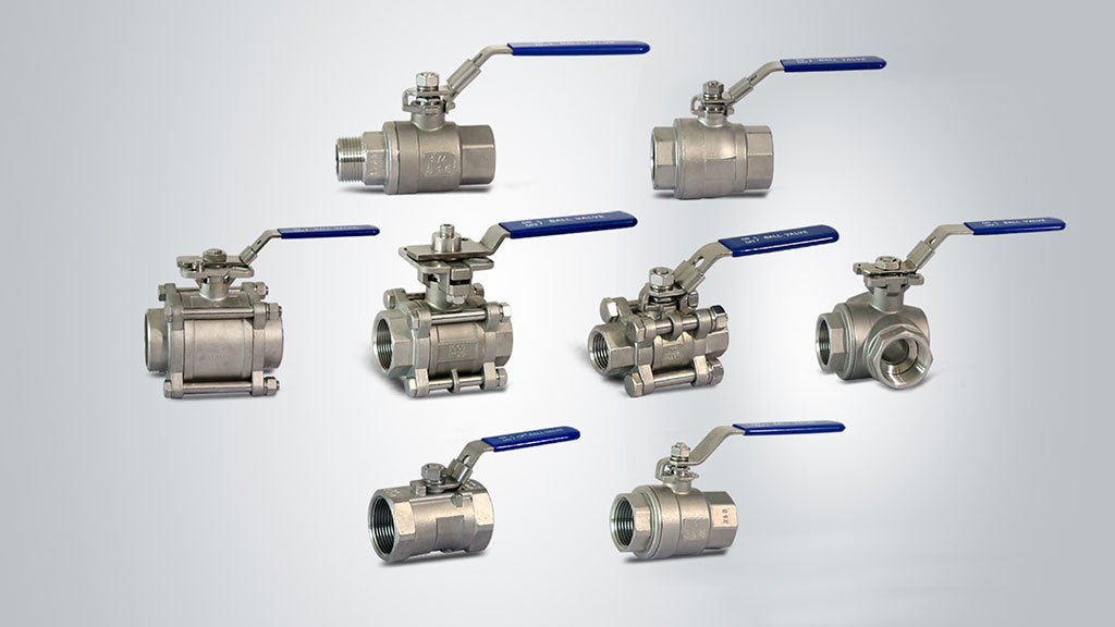 BSP roestvrij stalen kogelkraan 1-delig