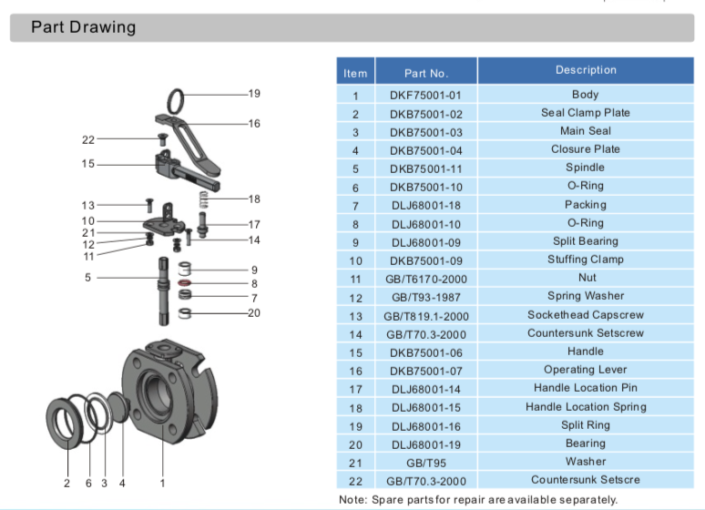 2%22 Flange Air Inlet Butterfly Valve