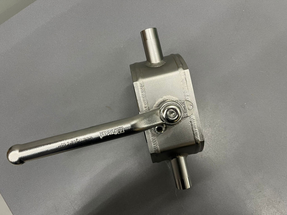 DN50 Kugelhahn dampfbeheizt