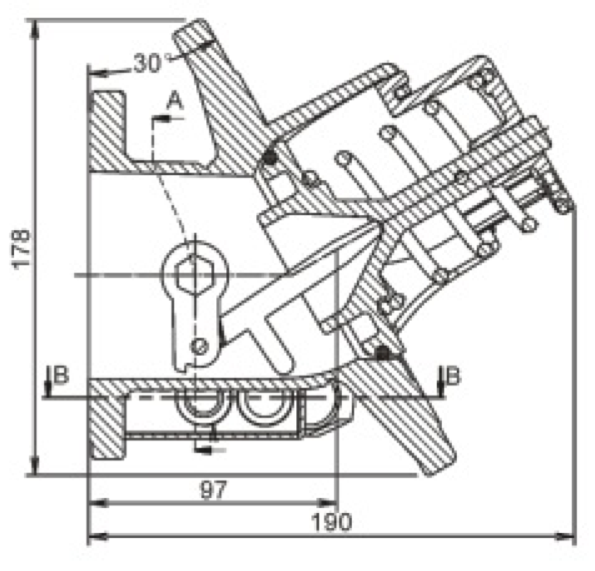 3   30   Foot valve with Heating 2