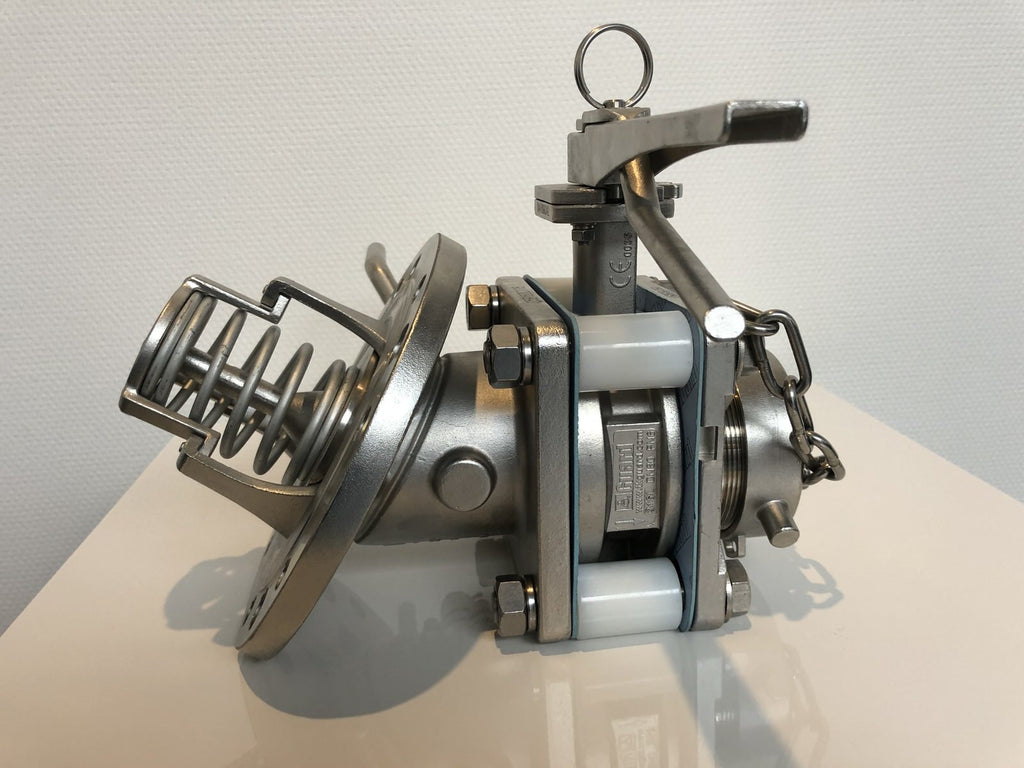 Bottom Discharge Foot Valve ISO Tank Container — Guard Europe BV