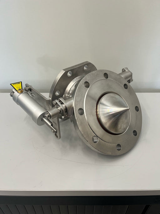 4%22 45° Pneumatic  Foot Valve - Steam Heated - Pointed Poppet (5)