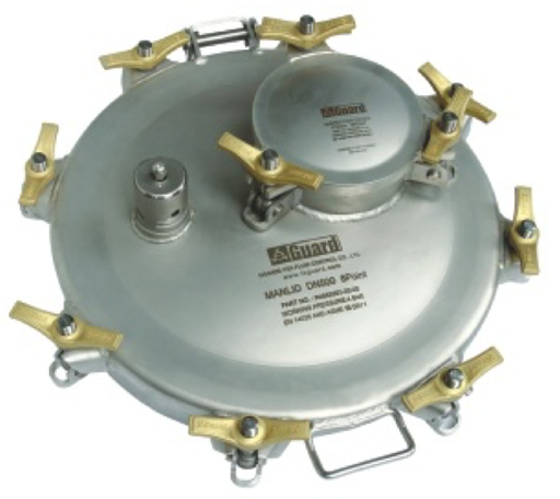 500mm Manlid Assembly with 170mm Inspection Cover