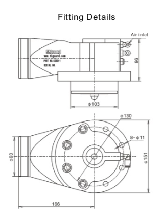 528011 Vapor Recovery Valve Fitting Details