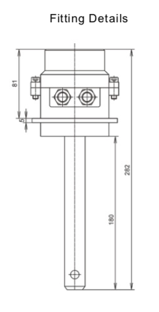 580111 Overflow Optic Sensor Fitting Details