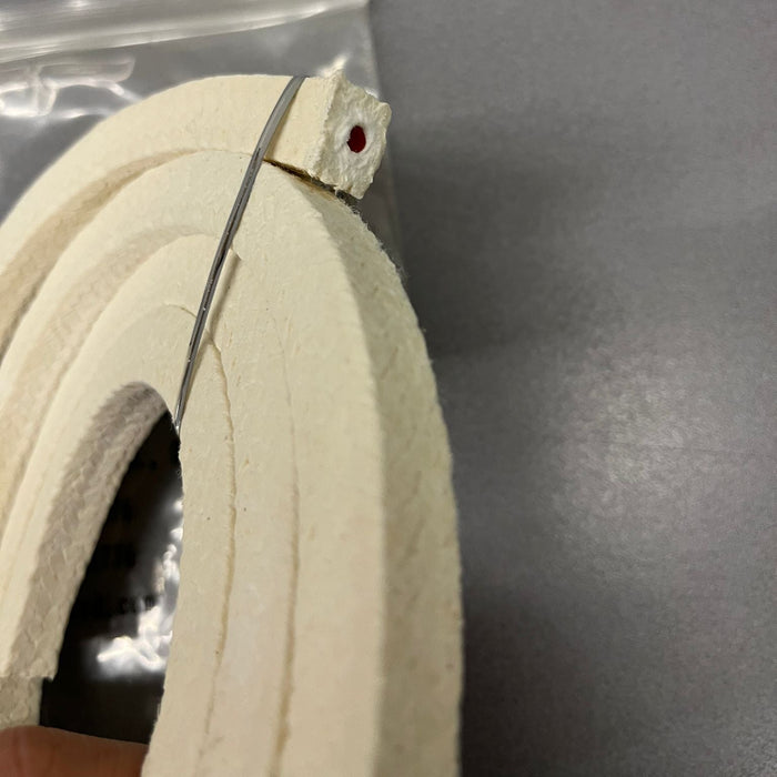 DN500 14x12mm Fibre tressée imprégnée de PTFE avec âme en silicone