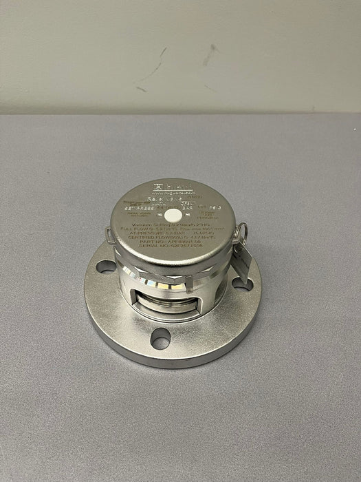 Sicherheitsventil DN80 mit Flansch 4.4 Bar + Vac 0,21