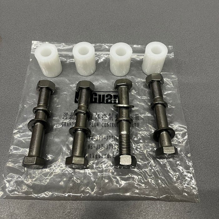 4x Bout M16x110, 304 roestvrij staal (spacer)