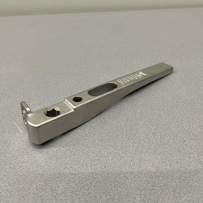 Poignée pour vanne papillon serrée de 3"