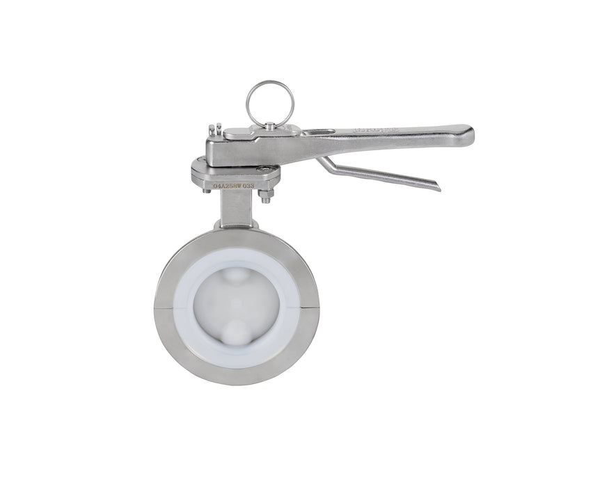 3" Butterfly valve PFA lined