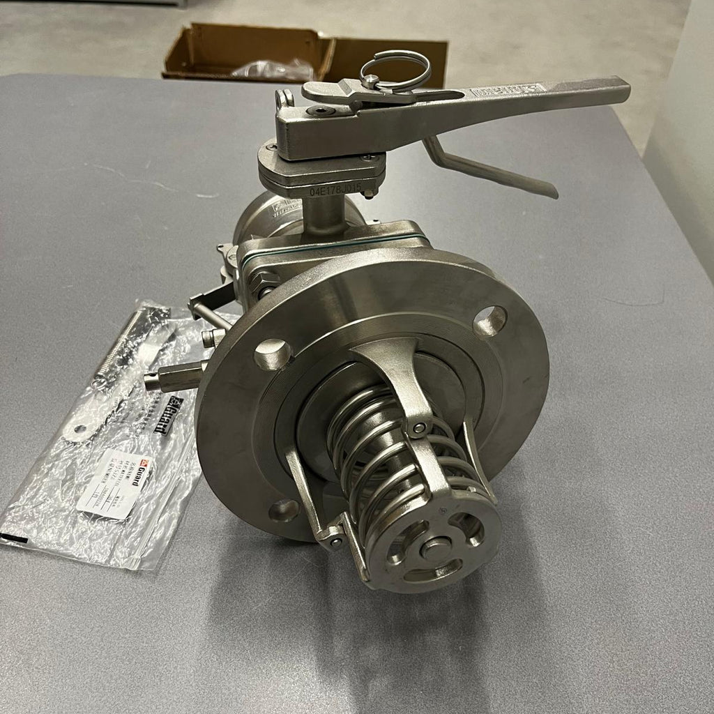 Bottom Discharge Foot Valve ISO Tank Container — Guard Europe BV