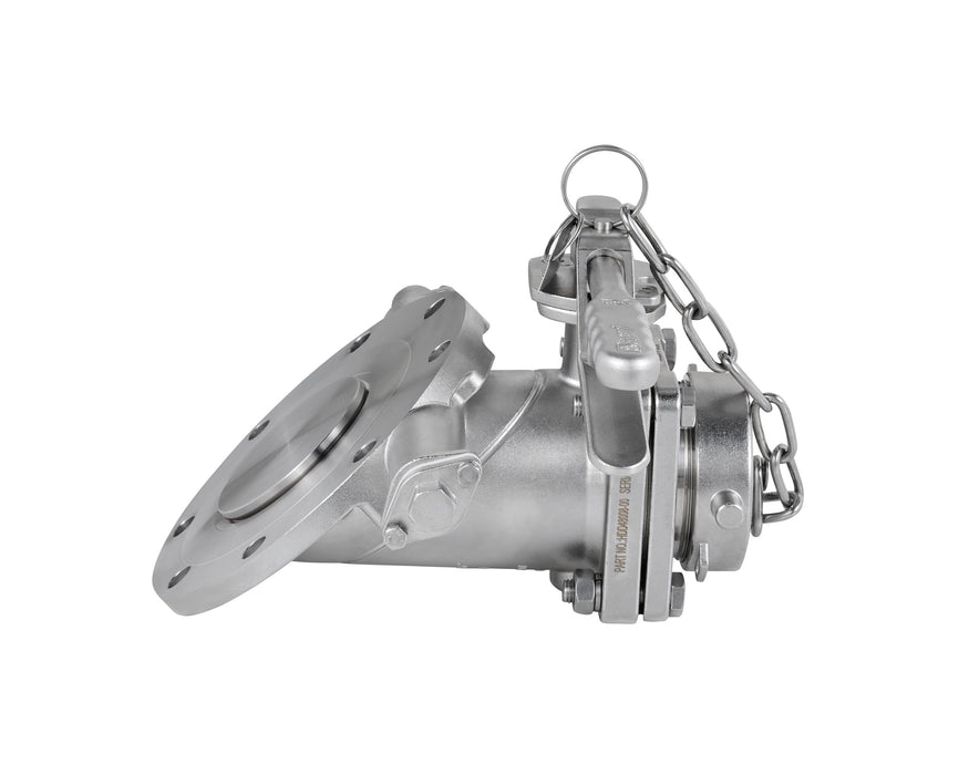 3'' 45º Integrated Quick Flow Bottom Discharge