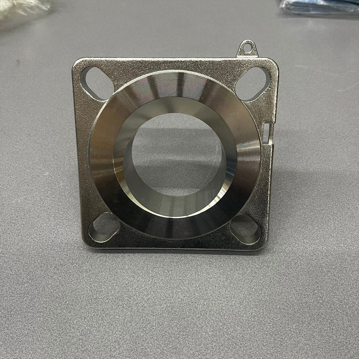 3" BSP uitlaatflens voor onderlossing