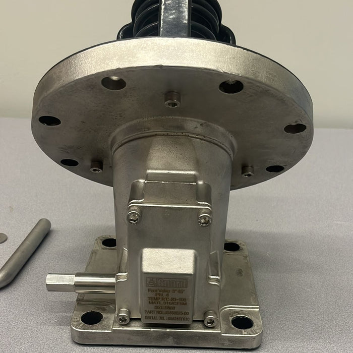 3″ 45 ° Halar coating Footvalve