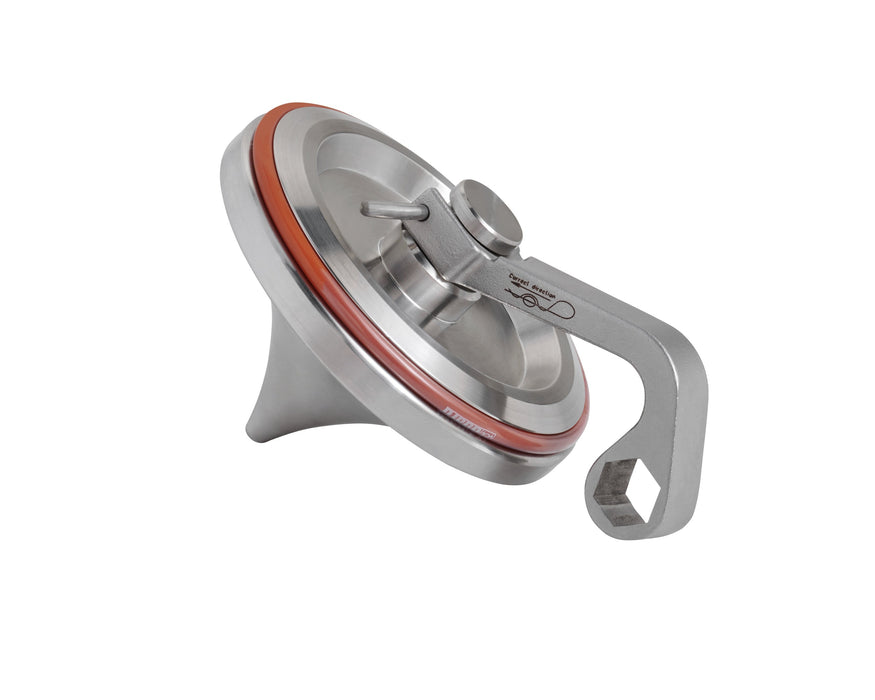 Cono de cierre puntiagudo macizo