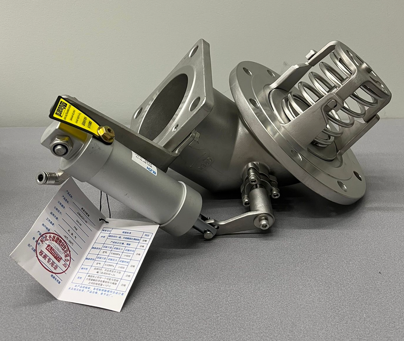 4” 90 Degree Pneumatic Foot Valve