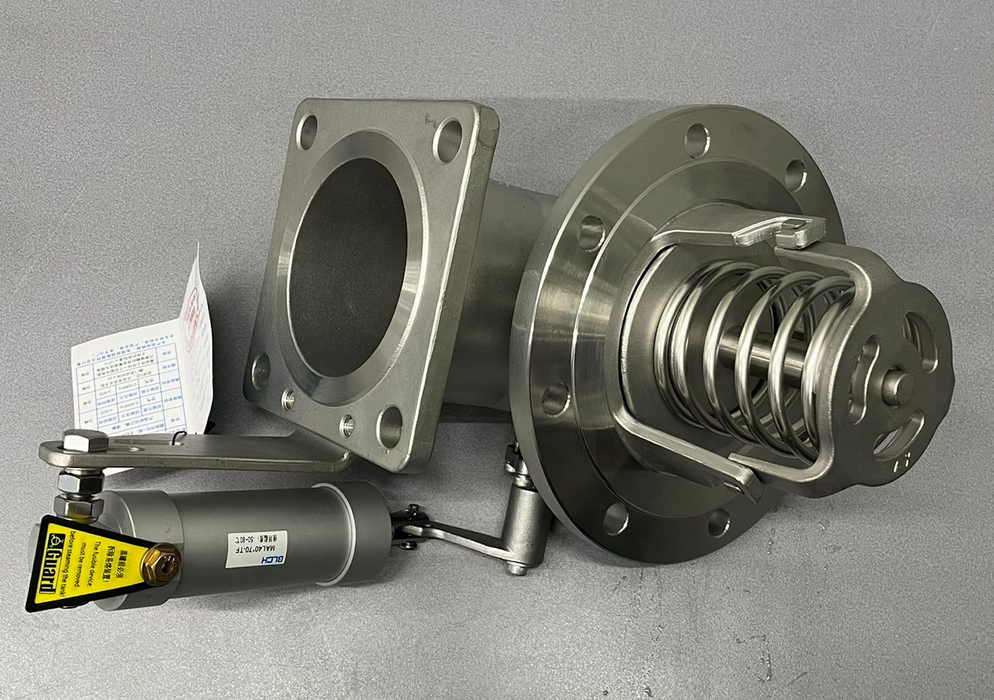 4” 90 Degree Pneumatic Foot Valve