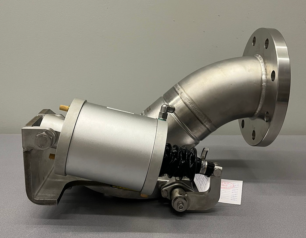 Bottom Discharge Foot Valve ISO Tank Container — Guard Europe BV