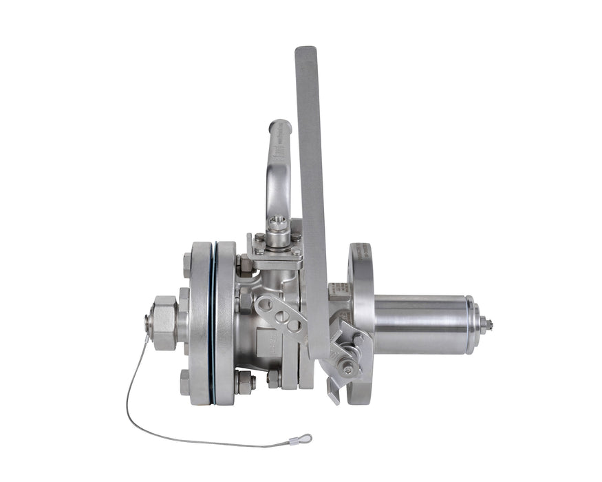 Vanne de gaz T50 DN50 en CF8M, réglage de la pression 34,5 bar