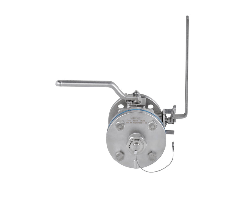 Vanne de gaz T50 DN50 en CF8M, réglage de la pression 34,5 bar