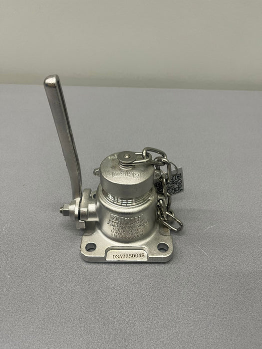 1.5" Air Inlet Ball Valve, 316L Stainless Steel