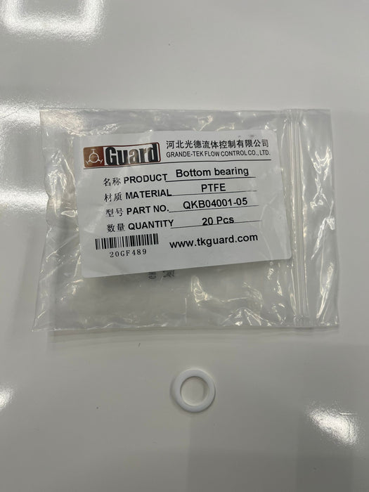 Onderste lager voor 1,5" luchtinlaat kogelkraan