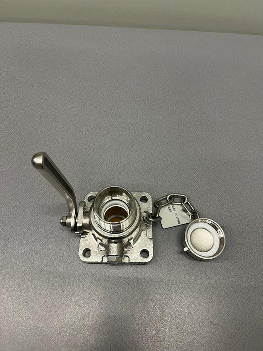 1,5" BSP Air Inlet Ball Valve in SS 316 NEW