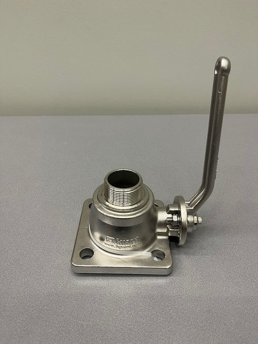 2” Flange to 1.5” BSP Outlet Ball Valve - Air-inlet