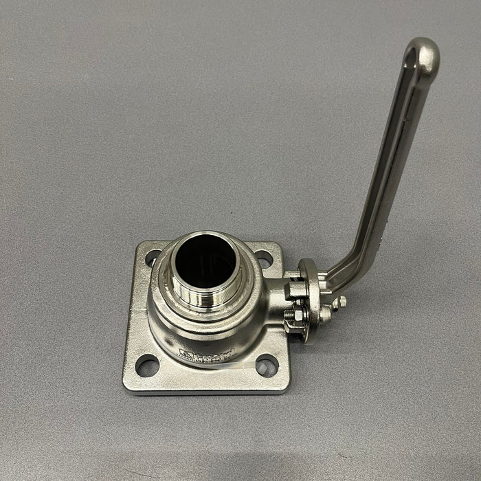 2” Flange to 1.5” BSP Outlet Ball Valve - Air-inlet