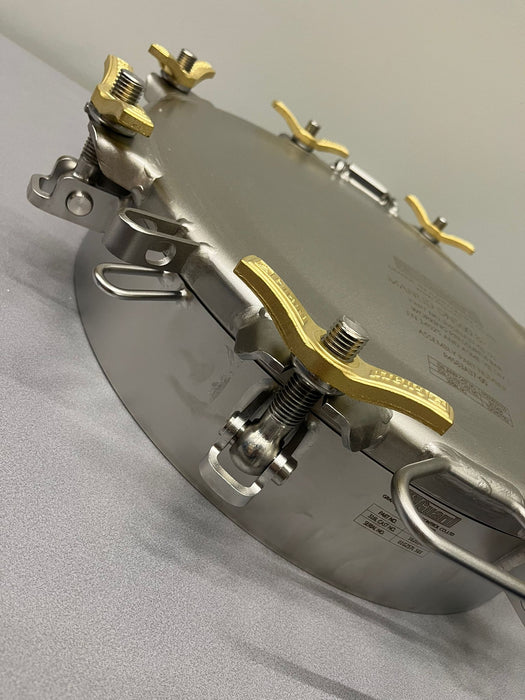 500mm Deep Neckring Manlid Assembly