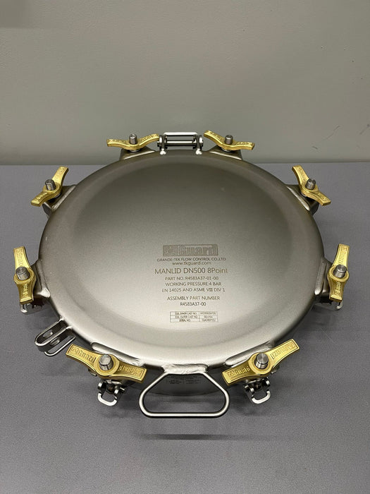 500mm Deep Neckring Manlid Assembly