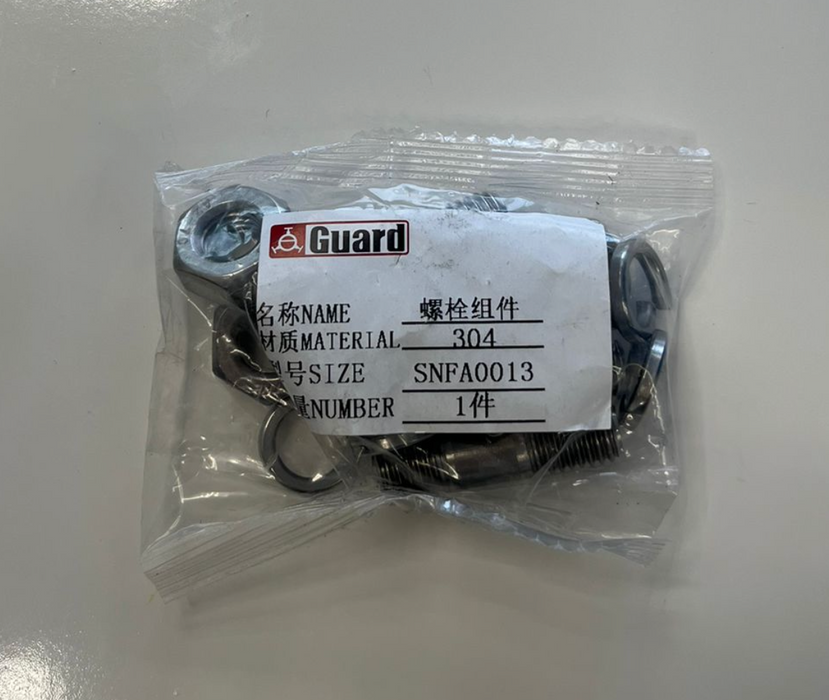 Bolzensatz für Kugelhahn des Lufteinlasses