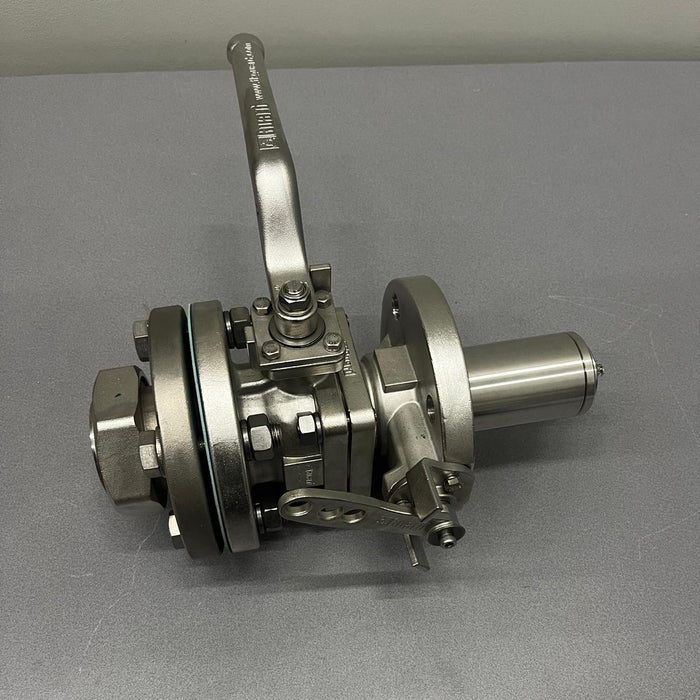 T50 Vanne à fluide DN50 Acier inoxydable 316 Réglage de pression 34,5 bar