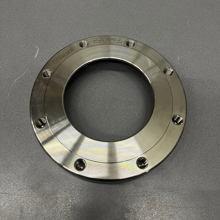 Inlasflens  voor 45° 3" bodemklep