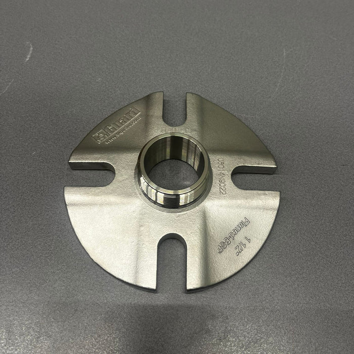 Flange for 1.5" air inlet ball valve