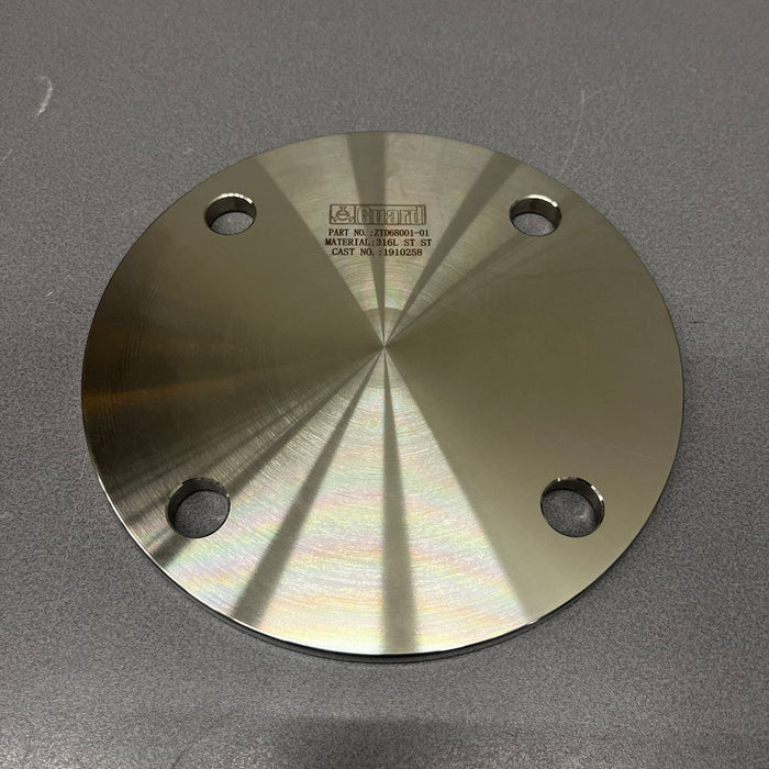 Blindflansch für Topdischarge DN80