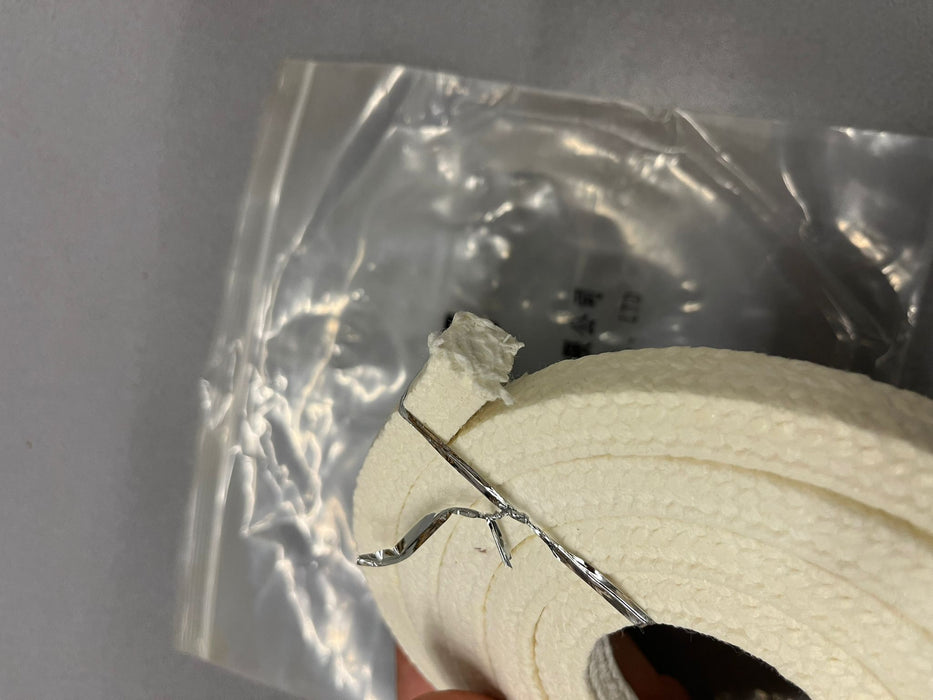 14X12X1650mm PTFE Manloch Dichtung ohne Silikon kern