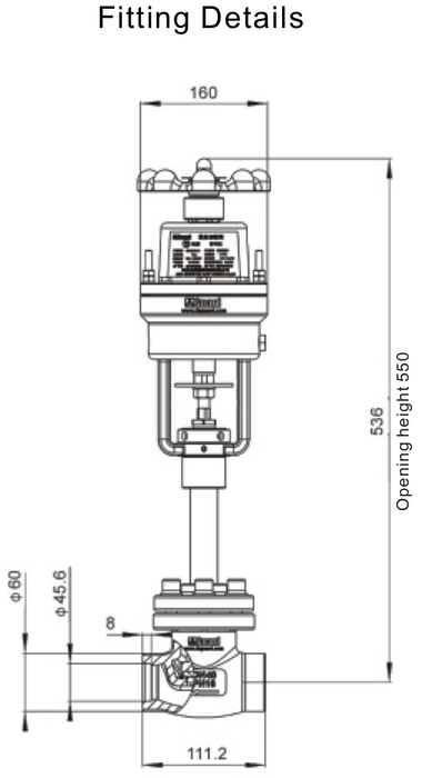 Cryogenic Emergency cut-off Valve 2