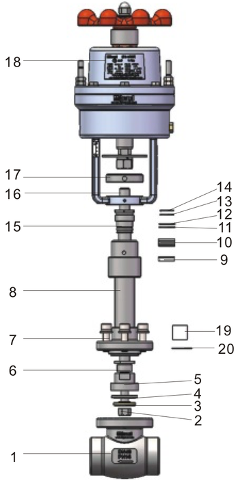 Cryogenic Emergency cut-off Valve 3