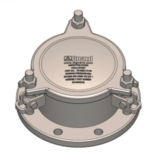 Flange Mounting Inspection Hatch (170mm) — Guard Europe BV