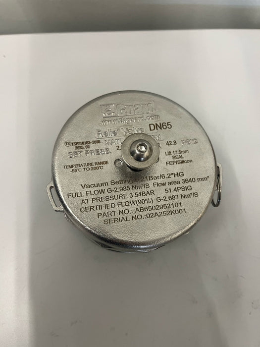 DN65 Threaded Relief Valve