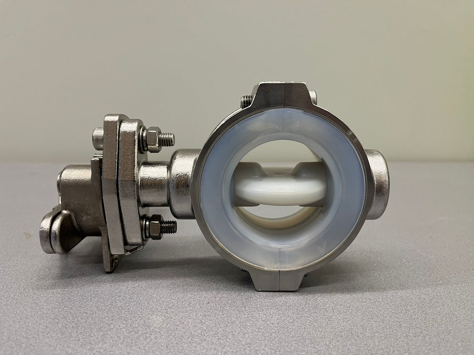 2” Butterfly valve PFA Lined