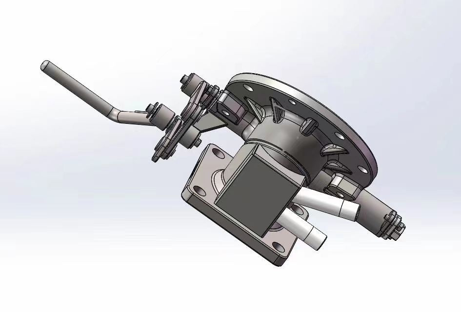 HDJ48006B-00 Swing Foot valve Bottom Discharge pic2