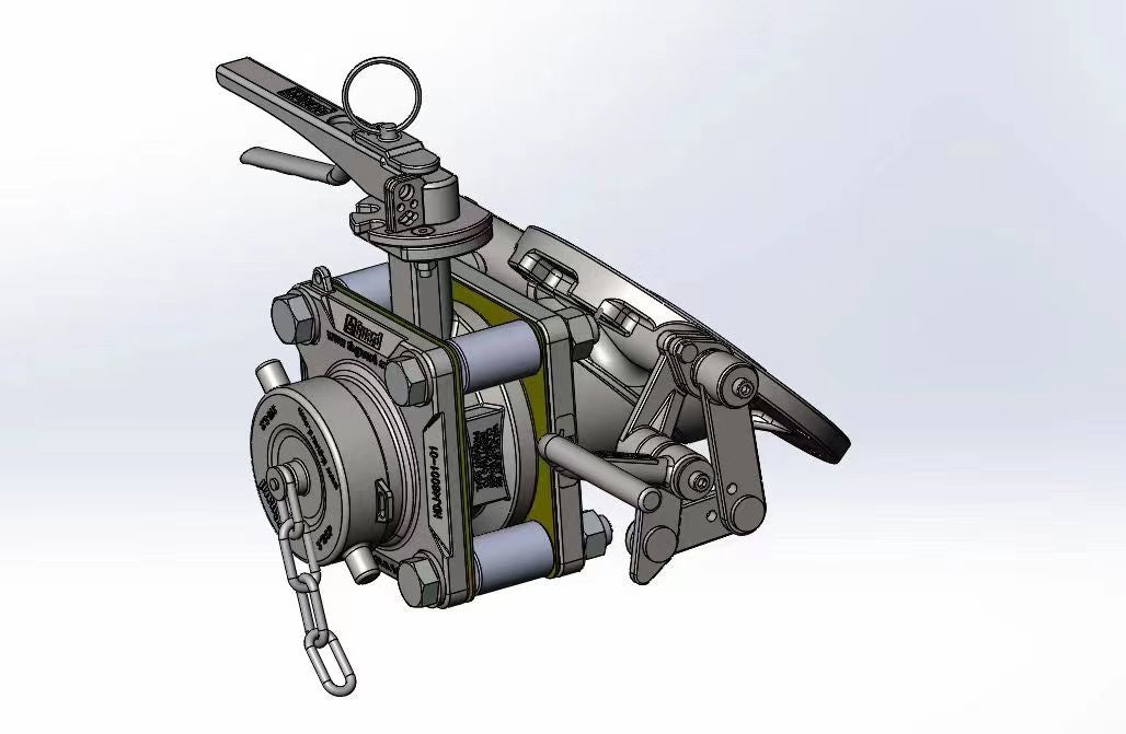 HDJ48006B-00 Swing Foot valve Bottom Discharge